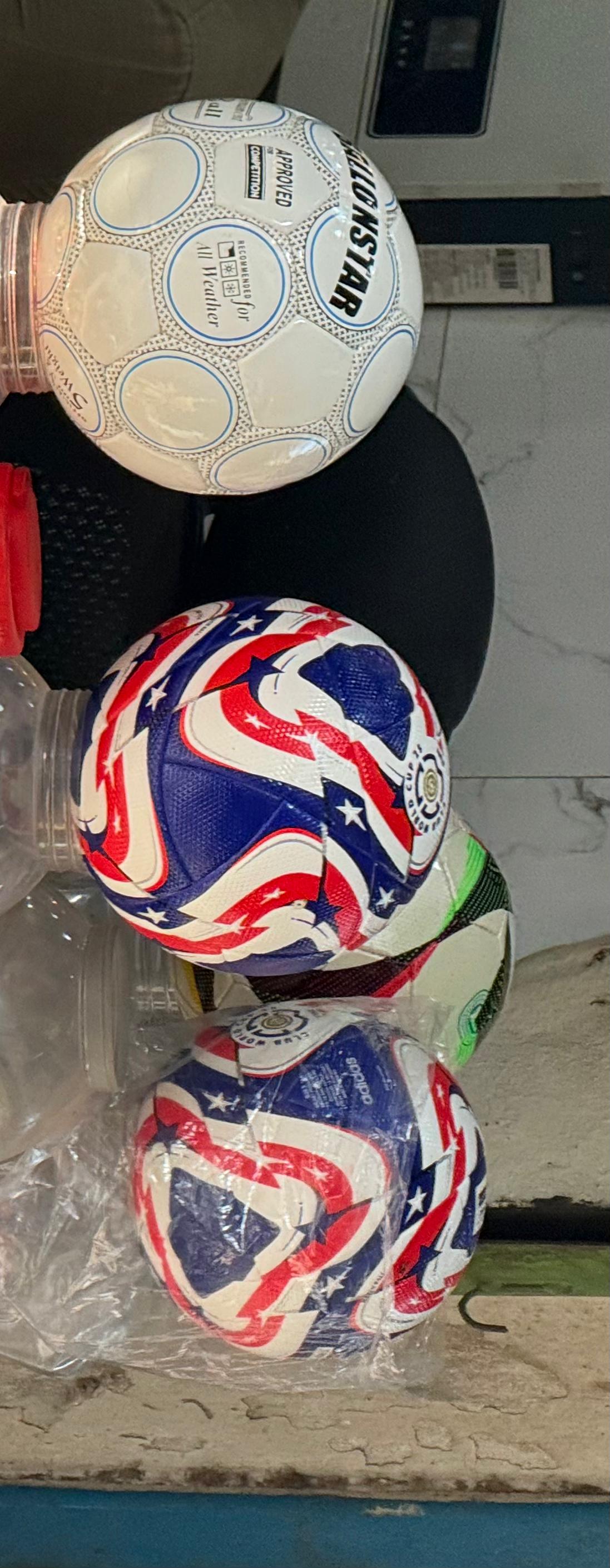 Hand made soccer ball from Sialkot